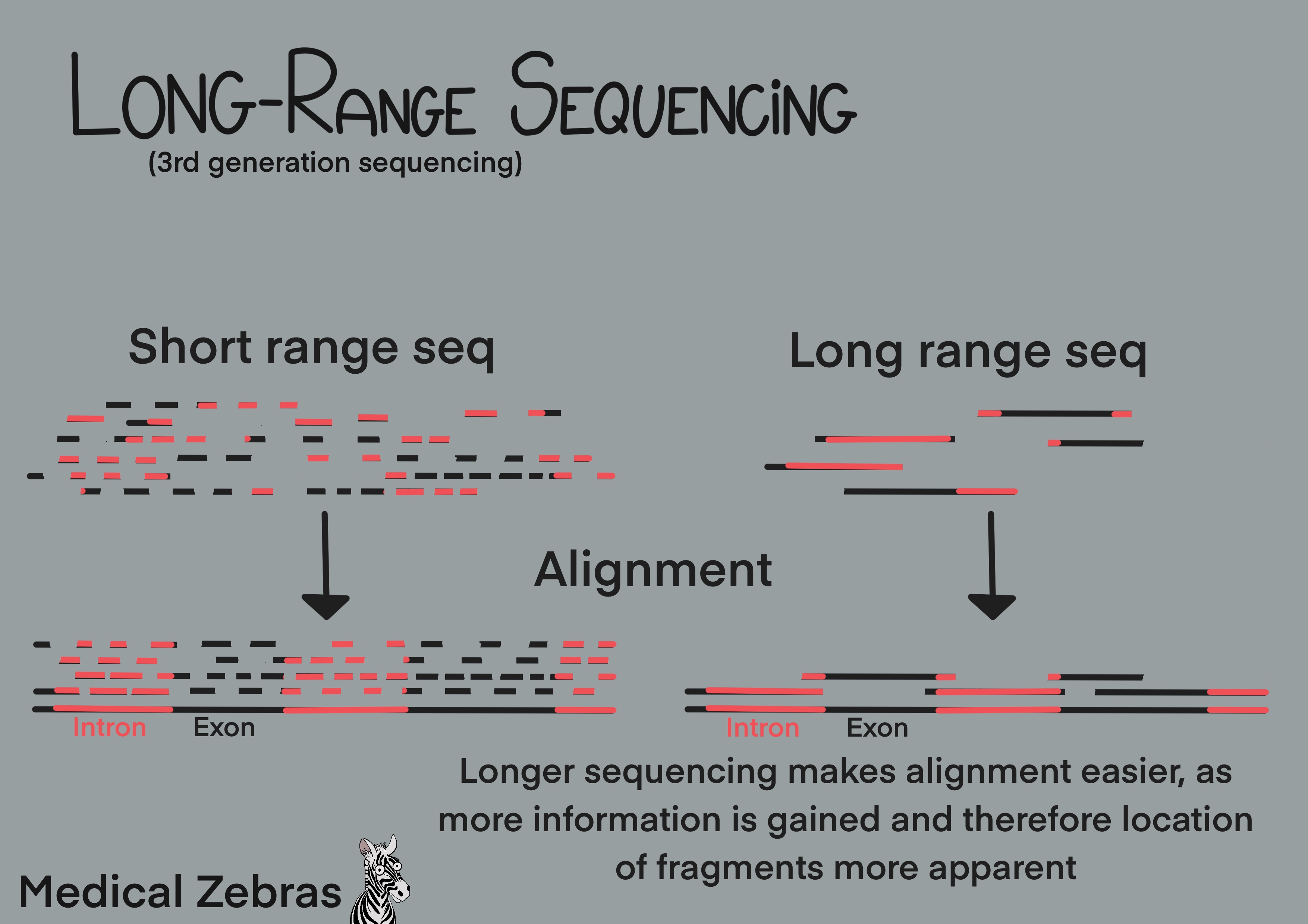 Long-range sequencing vs short-range sequencing explaination